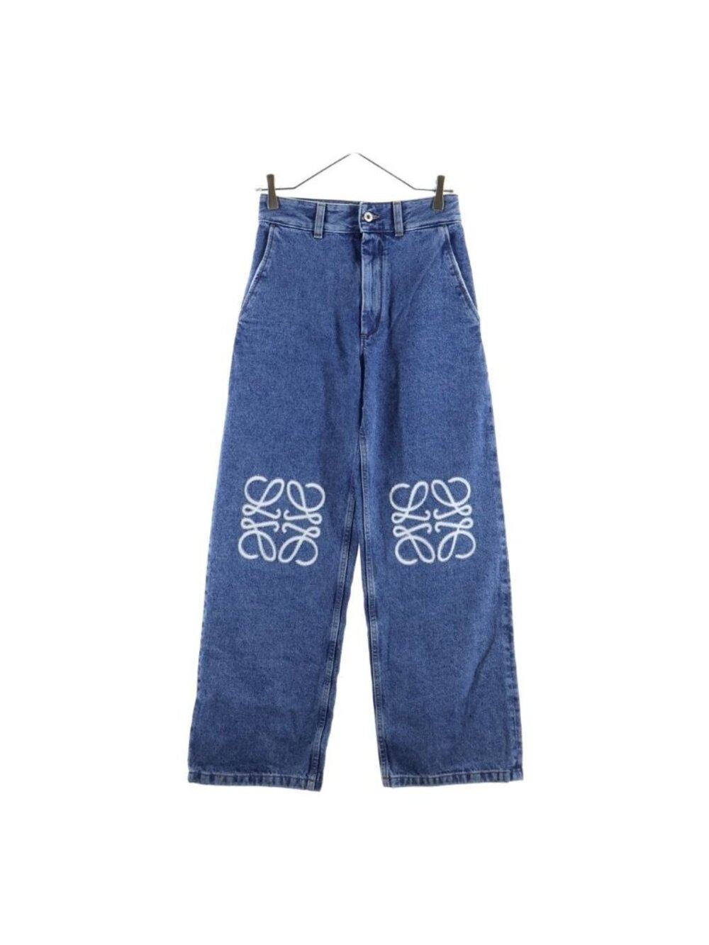 Loewe Anagram Baggy Denim Blue